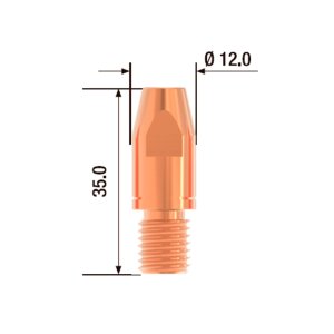 FUBAG Контактный наконечник M10х35 мм CuCrZr D=1.4 мм (25 шт.) в Казани фото