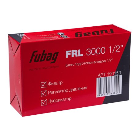 FUBAG Блок подготовки воздуха FRL 3000 1/2 дюйма  в Казани фото