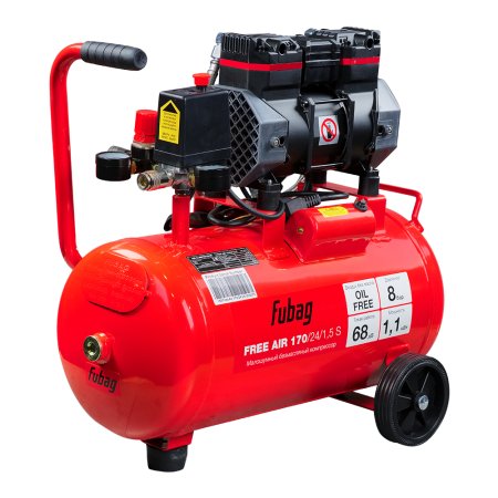 Компрессор безмасляный малошумный FUBAG Free Air 170/24/1.5 S в Казани фото