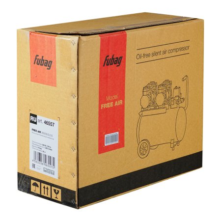 Компрессор безмасляный малошумный FUBAG Free Air 350/50/3.0 S в Казани фото