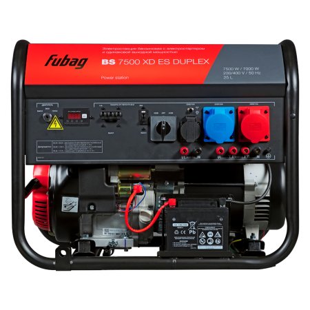 Бензиновый генератор FUBAG BS 7500 XD ES DUPLEX в Казани фото
