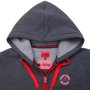 Серо-красная толстовка Fubag с капюшоном  размер M в Казани фото