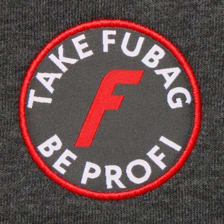 Серо-красная толстовка Fubag с капюшоном  размер M в Казани фото