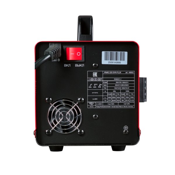 Полуавтомат сварочный FUBAG IRMIG 220 SYN FLUX Полуавтомат сварочный FUBAG IRMIG 220 SYN FLUX в Казани фото