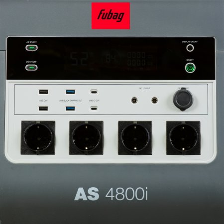 Портативная электростанция FUBAG AS 4800i (аккумулятор LiFePO4) в Казани фото