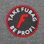 Серая рубашка-поло Fubag с красными пуговицами  размер M в Казани фото