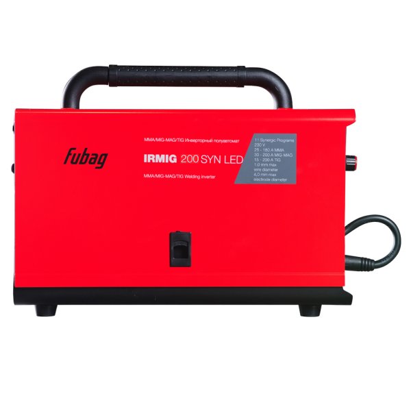 Полуавтомат сварочный инверторный FUBAG IRMIG 200 SYN LED + Маска сварщика Хамелеон FUBAG IR 4-13G M в ПОДАРОК Полуавтомат сварочный инверторный FUBAG IRMIG 200 SYN LED + Маска сварщика Хамелеон FUBAG IR 4-13G M в ПОДАРОК в Казани фото
