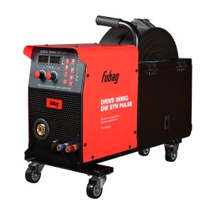 Сварочный полуавтомат_INMIG 500T DW SYN PULSE (арт. 31443) + Подающий механизм DRIVE INMIG DW SYN PULSE (41105) + Горелка FB 550W 3m (31652) + Блок жидкостного охлаждения Cool 70__для арт. 31406_31443_31453_31455_31456_31457_31454 (31409) + Тележка_для ар в Казани фото