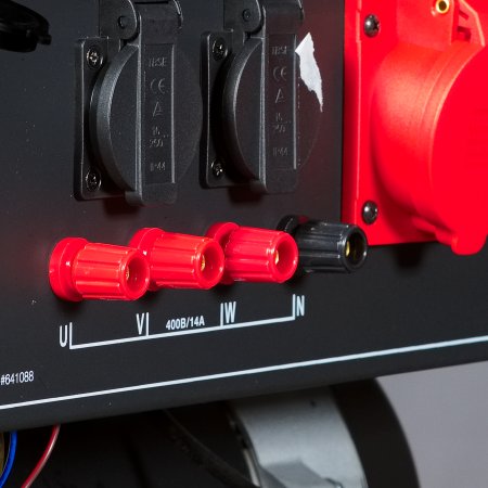 Бензиновый генератор FUBAG BS 8000 DA ES (трехфазный) с электростартером и коннектором автоматики в Казани фото