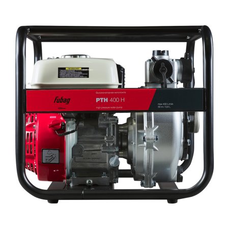 Высоконапорная бензиновая мотопомпа FUBAG PTH 400 H с двигателем Honda для чистой воды в Казани фото