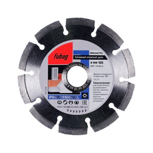 Алмазный отрезной диск FUBAG Universal Pro диам. 125/22.2 в Казани фото