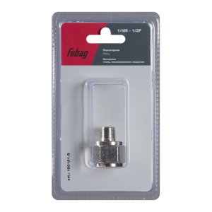 FUBAG Переходник 1/4 дюйма M на 1/2 дюйма F, блистер 1 шт в Казани фото