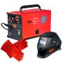 FUBAG Сварочный полуавтомат IRMIG 208 SYN PLUS (31447) + Маска сварщика Хамелеон IR 9-13N S (38072) + Сварочные краги на подкладке красные FWGN 10R (641180) в Казани фото