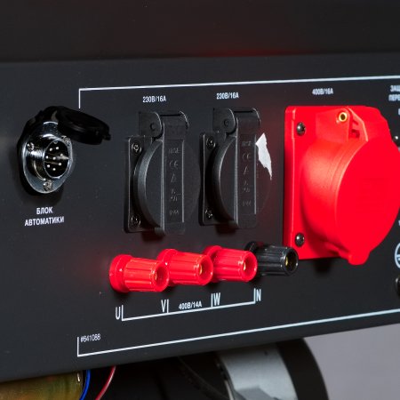 Бензиновый генератор FUBAG BS 8000 DA ES (трехфазный) с электростартером и коннектором автоматики в Казани фото