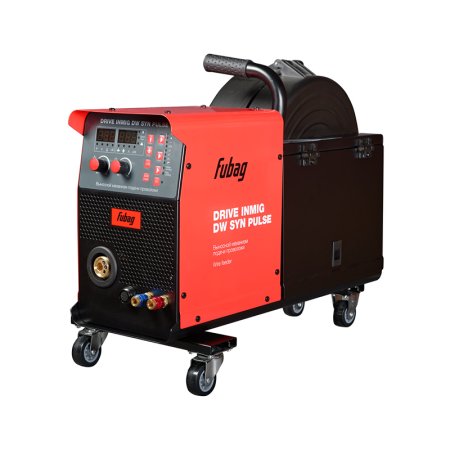 FUBAG Cварочный полуавтомат INMIG 500T DW SYN PULSE+ Подающий механизм DRIVE INMIG DW SYN PULSE  + Горелка FB 500 3m + Блок жидкостного охлаждения Cool 70 + Тележка для аппаратов  +Шланг-пакет 5 метров 70мм2 14 pol с жидкостным  охлаждением в Казани фото