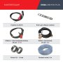 FUBAG Сварочный полуавтомат IRMIG 208 SYN PLUS (31447) + Маска сварщика Хамелеон IR 9-13N S (38072) + Сварочные краги на подкладке красные FWGN 10R (641180) в Казани фото