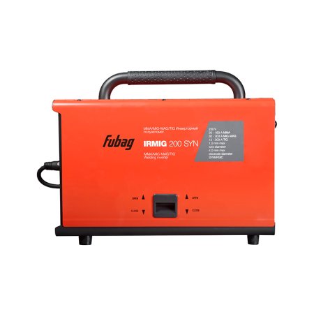 FUBAG Сварочный полуавтомат IRMIG 208 SYN PLUS (31447) + Маска сварщика Хамелеон IR 9-13N S (38072) + Сварочные краги на подкладке красные FWGN 10R (641180) в Казани фото