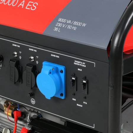 Бензиновый генератор FUBAG BS 9000 A ES с электростартером и коннектором автоматики в Казани фото