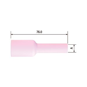 FUBAG Сопло керамическое для газовой линзы №5L ф8 FB TIG 17-18-26 (2 шт.) в Казани фото