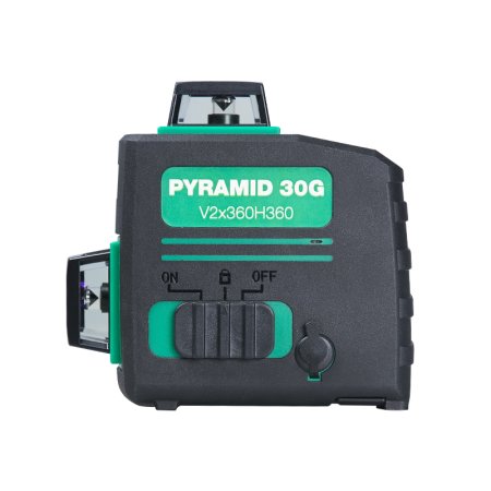 FUBAG уровень лазерный 3D с зеленым лучом Pyramid 30G V2х360H360 в Казани фото