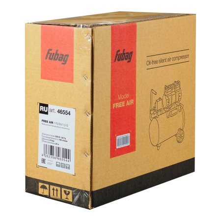 Компрессор безмасляный малошумный FUBAG Free Air 170/24/1.5 S в Казани фото