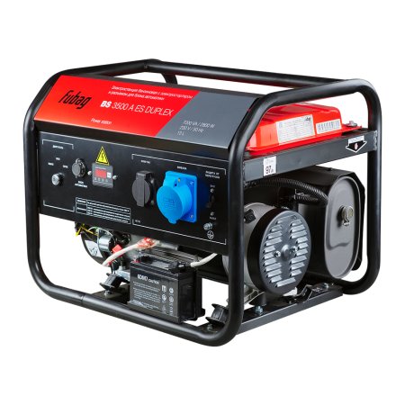 Бензиновый генератор FUBAG BS 3500 A ES DUPLEX в Казани фото